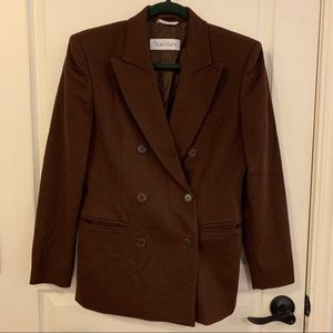 MaxMara Virgin Wool Blazer